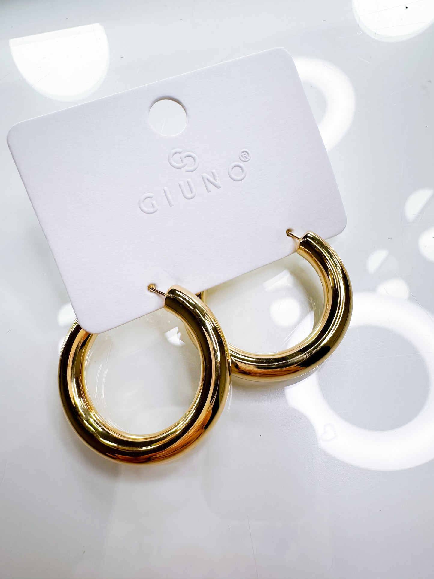 Creolen mittel 14k Gold