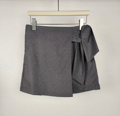 Hosen/Rock mit Glitzersteinen in 2 Farben