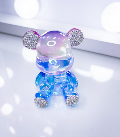 Teddy Glass Dekoration  Einzelstück 7cm