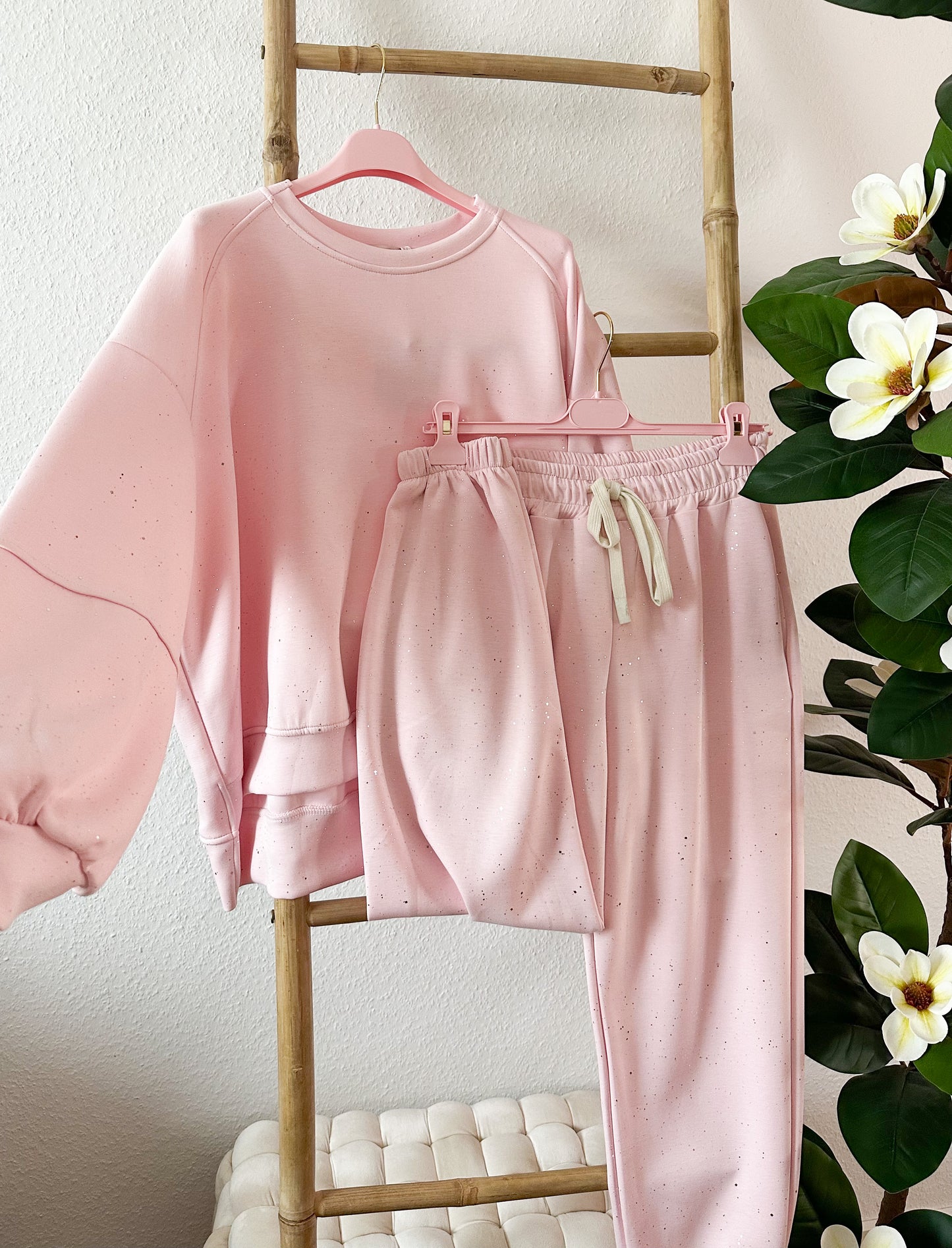 Zwei Teiler Basic Bling Butterweich in 4 Farben