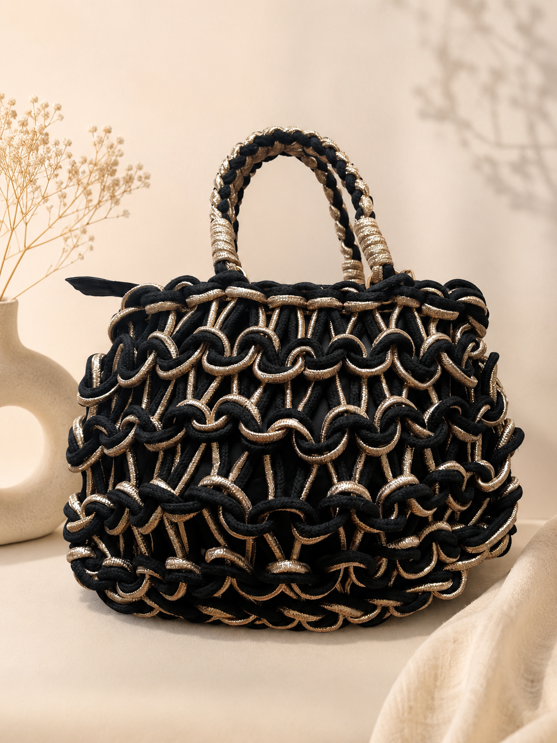 Tasche Handmade/ Häkeltasche im 4 Farben