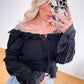 Bluse-Lady 100% Viscose in zwei Farben