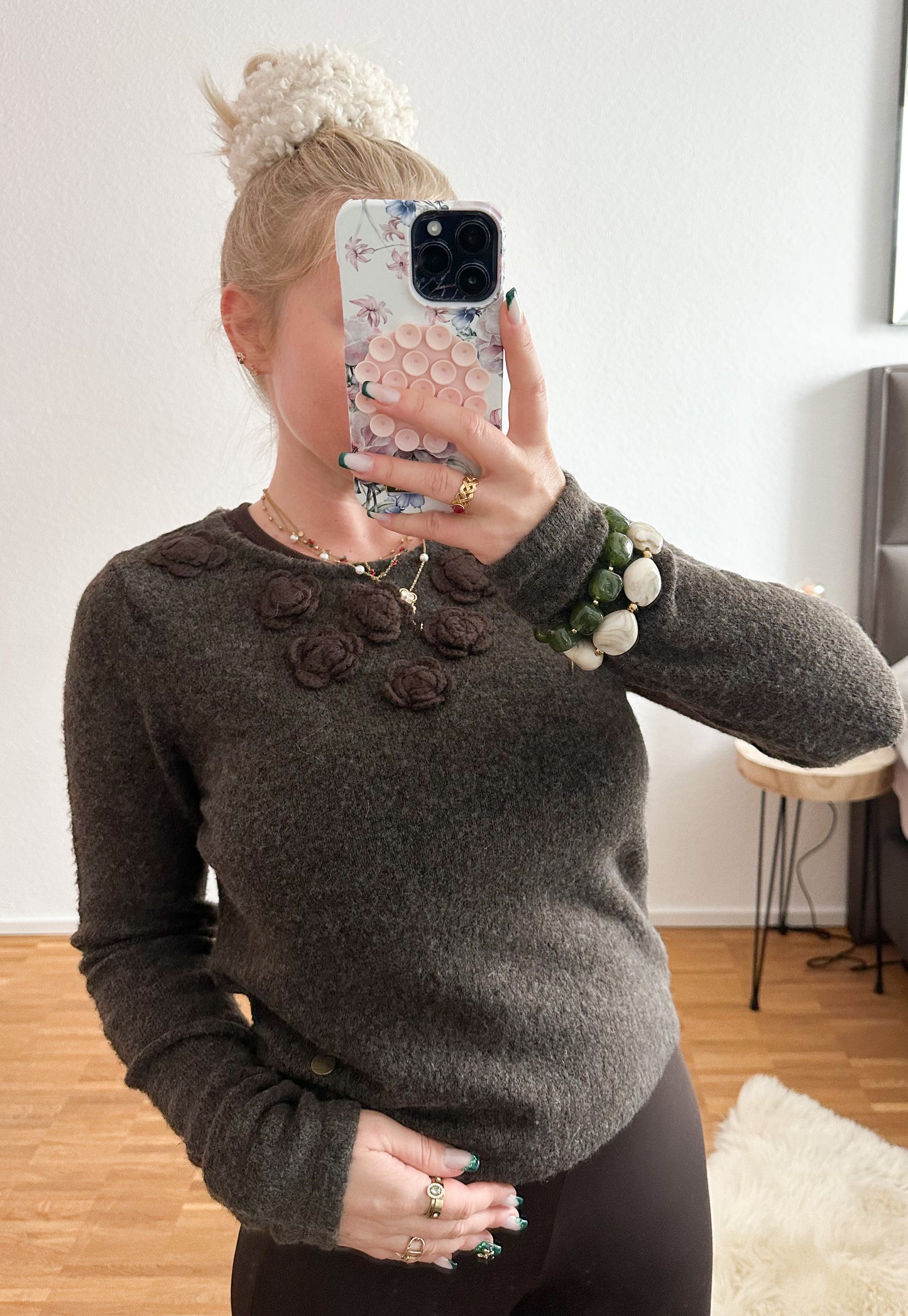 Pullover Basic Rose in 3 Farben