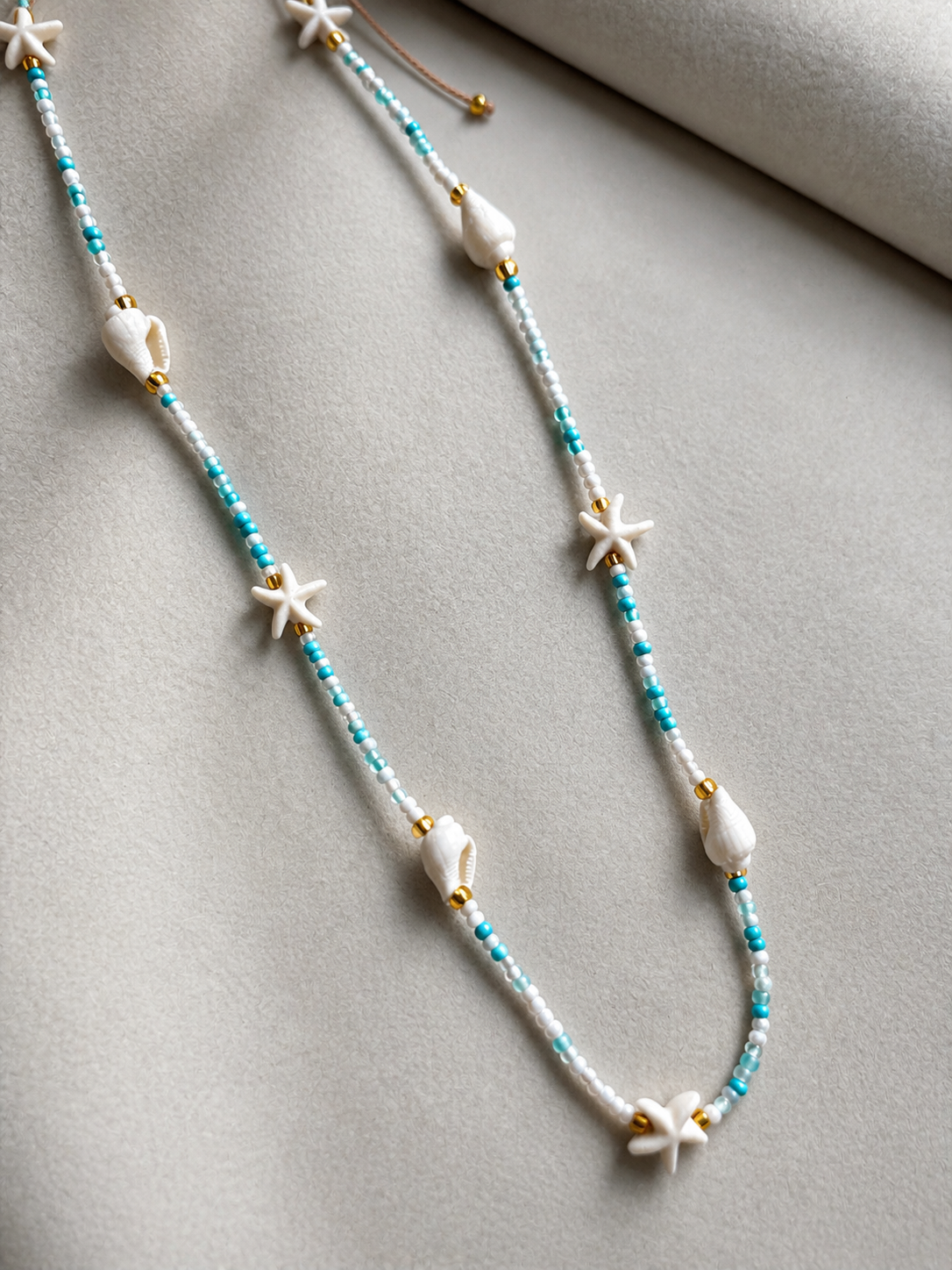 Halskette Muschel Handmade