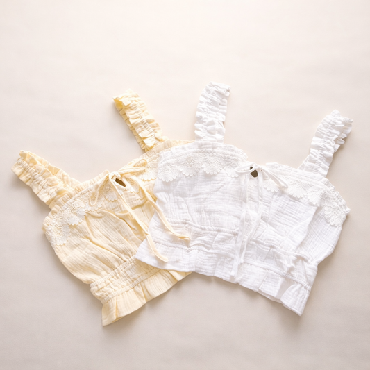 Top Musselin Barock in 2 Farben