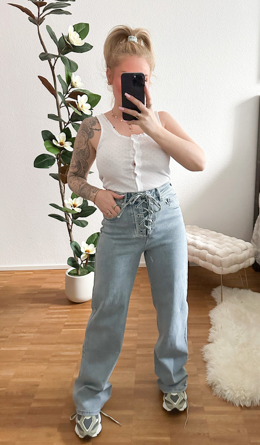 Jeanshose Corsage Bag