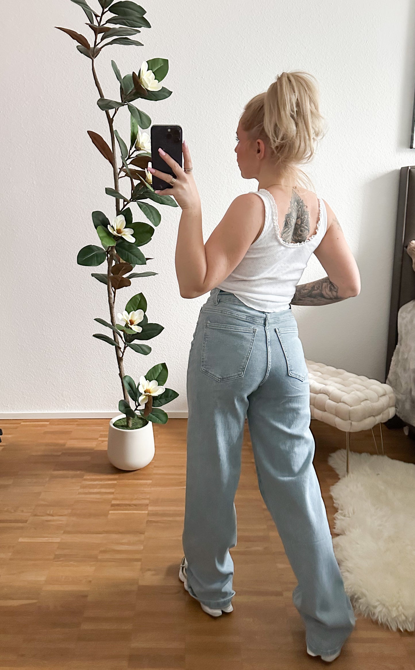 Jeanshose Corsage Bag