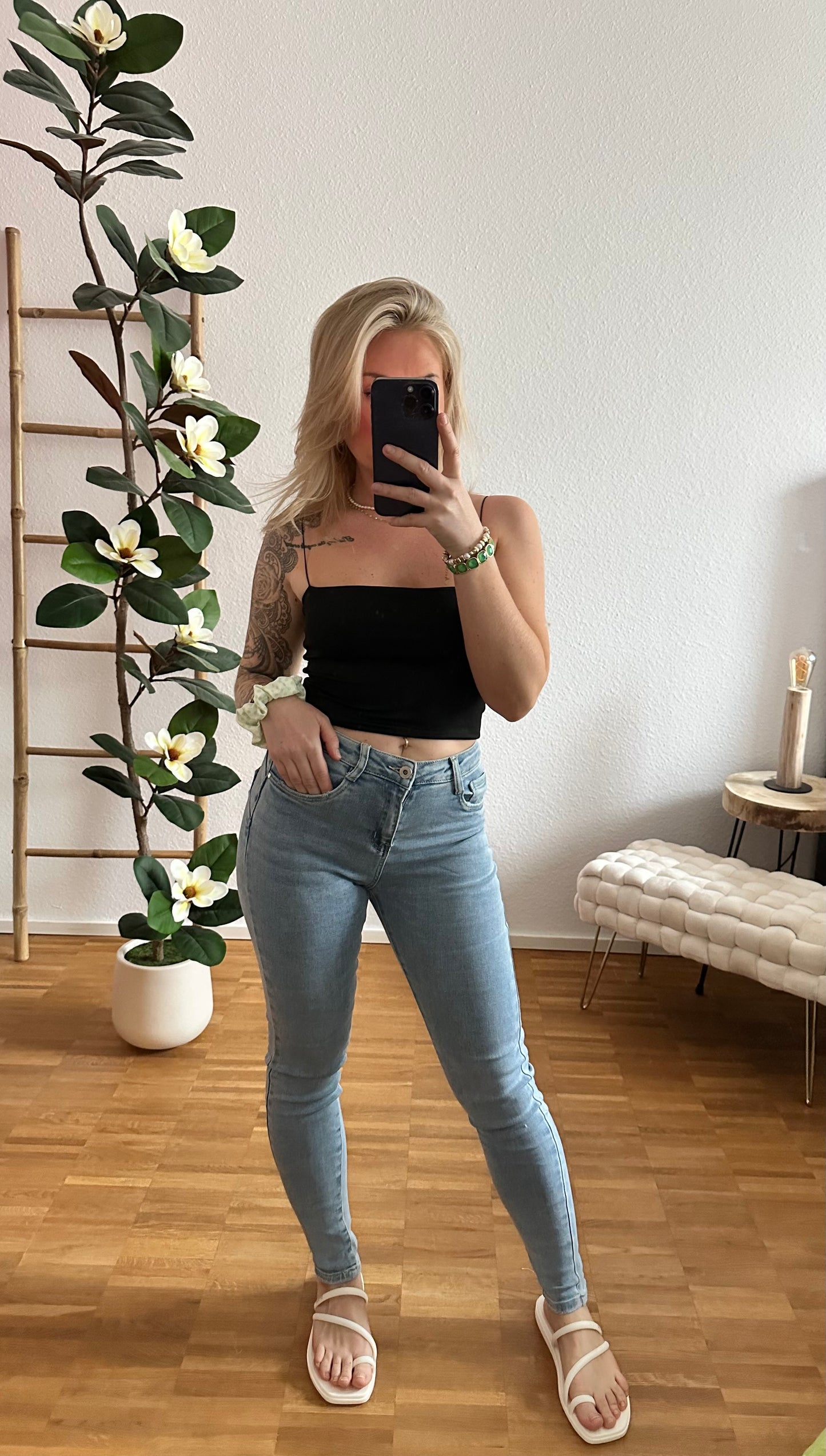 Jeanshose Skinny Push Up