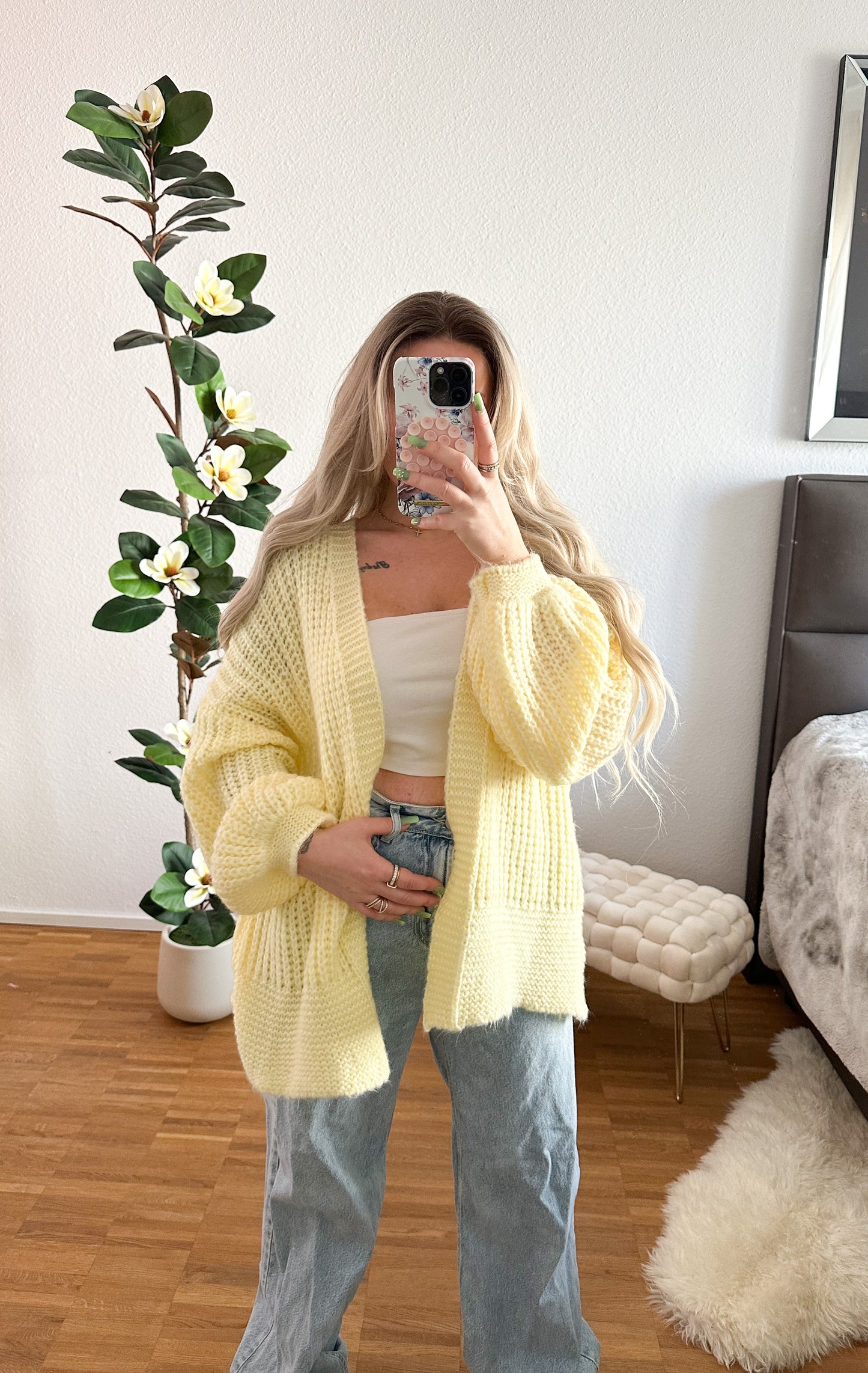 Cardigan Saphir in 6 Farben super weich