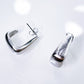 Creolen 3-Eck Gold&Silber S.Steel