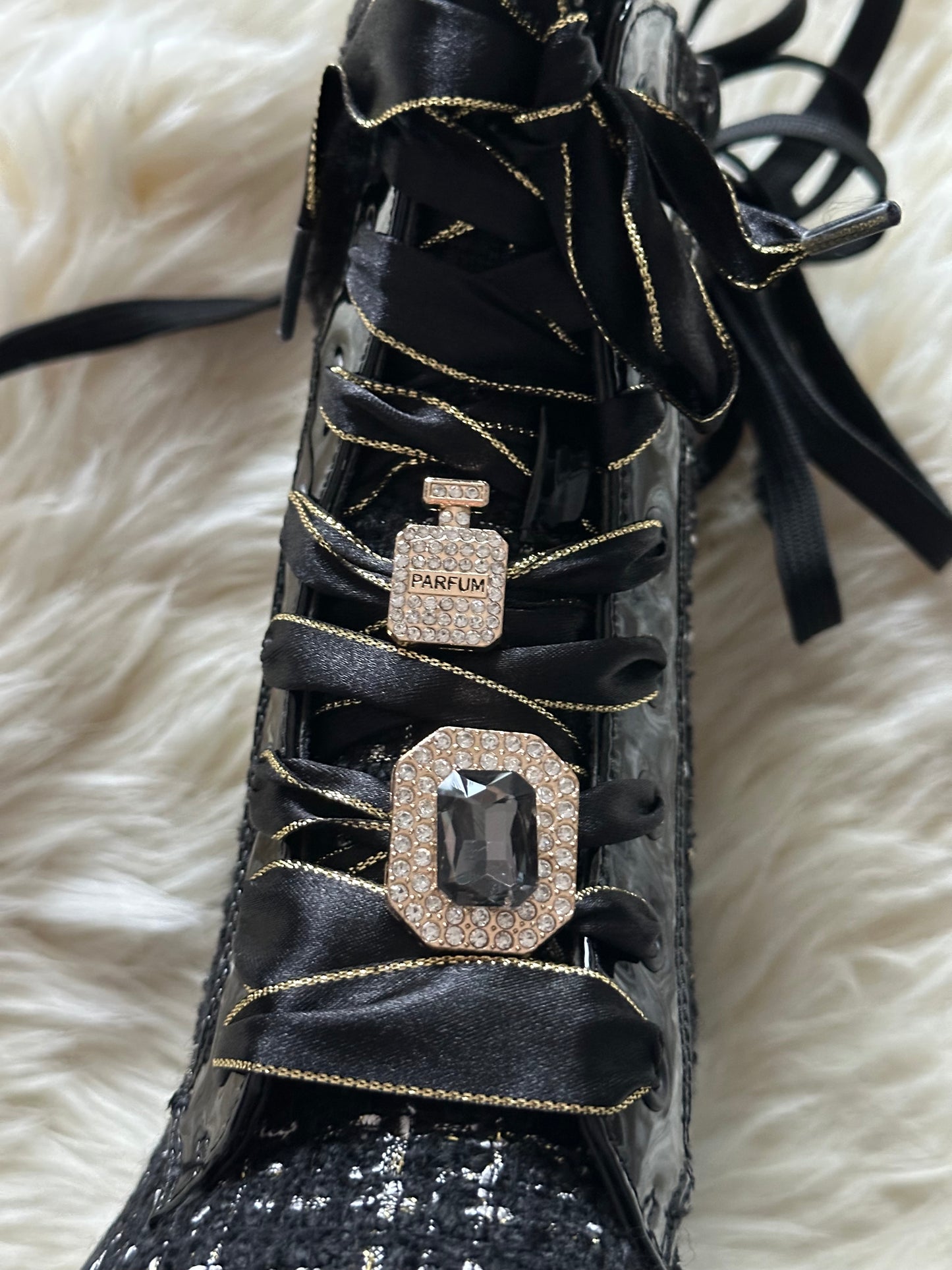 Winter-Boot Bling Rose Luxe