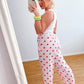 Musselin Hose Blume