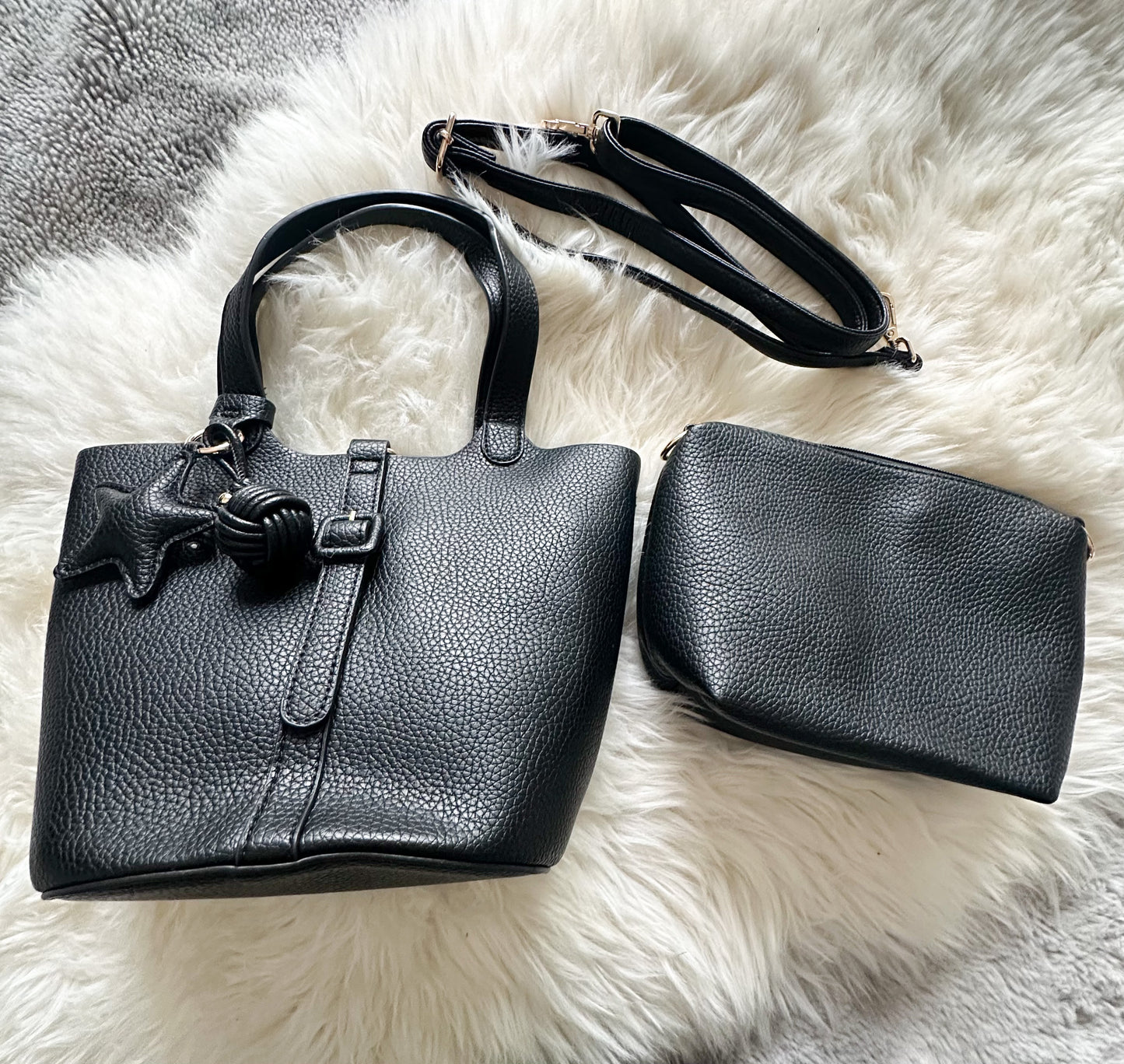 Hantasche Super Star in zwei Farben PU-Leder