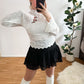 Rock-Spitze mit Hose Skort Lace in zwei Farben