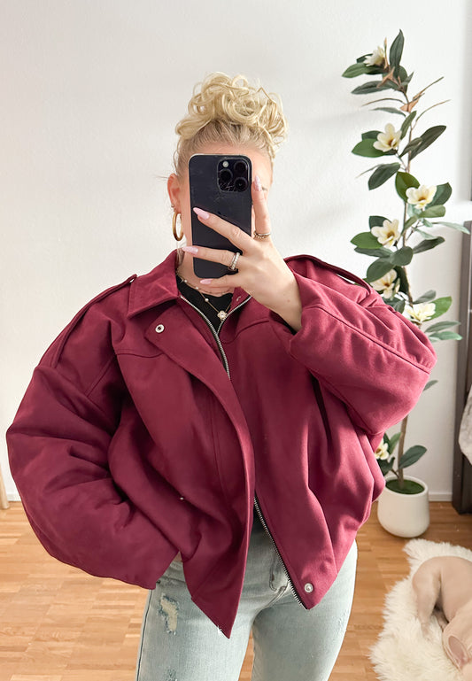 Jacke Oversice Cozy  in 4 Farben gefüttert ultra Soft