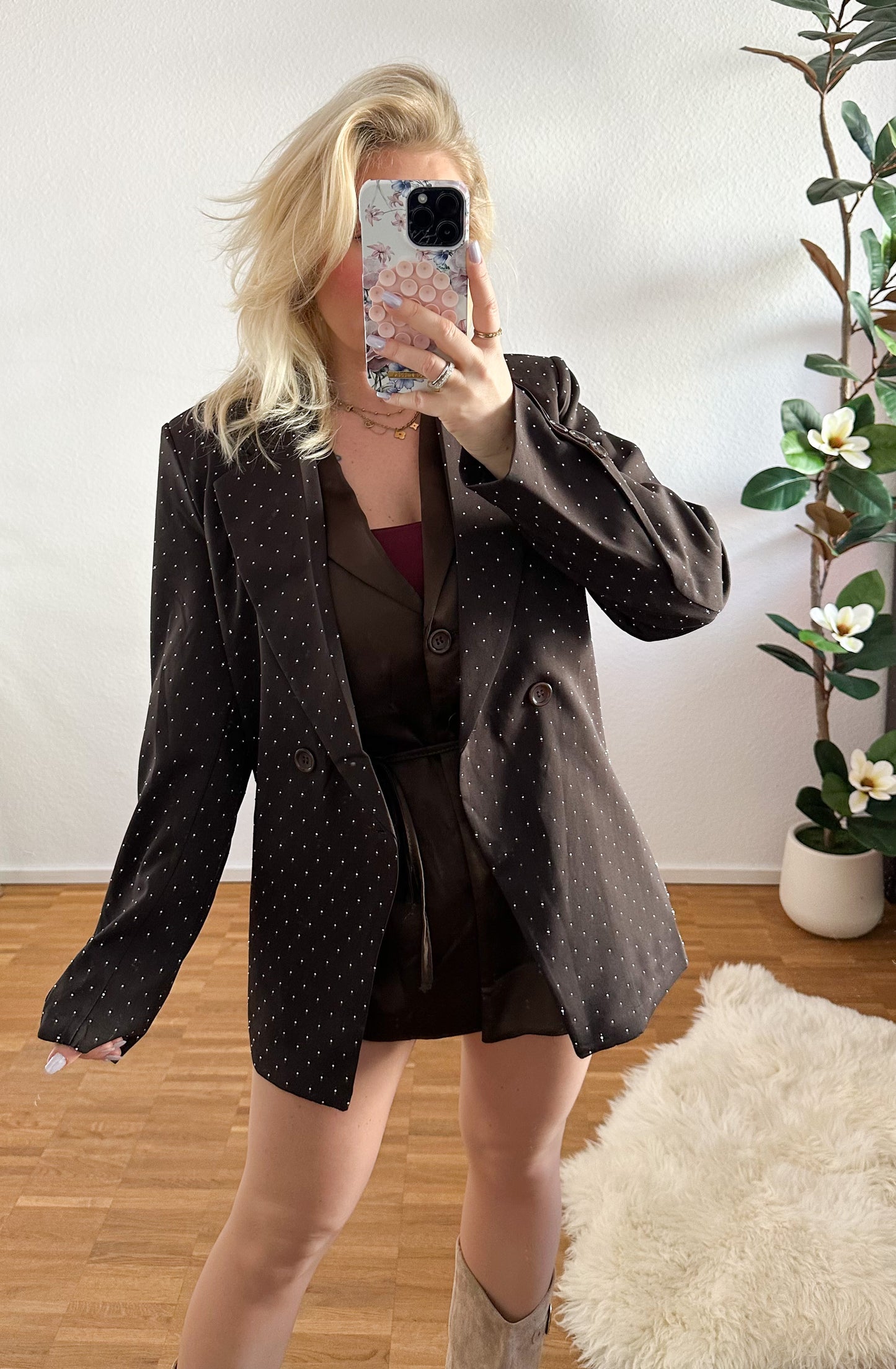 Blazer Luna mit Strass in 3 Farben