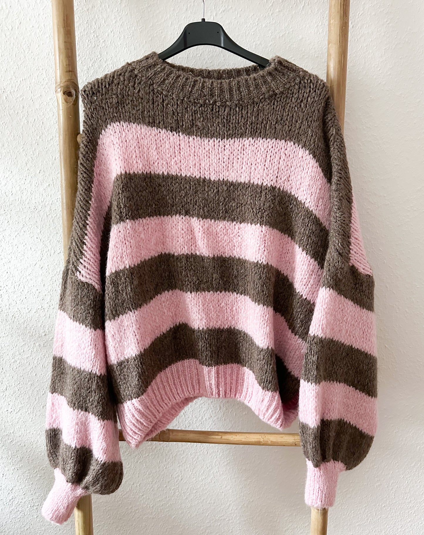 Strickpullover Lola Streifi in 2 Farben super weich und kuschelig