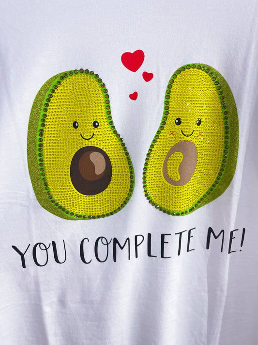 T-Shirt You Complet me! 2 Farben