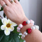 Armband Erdbeere 2 Farben
