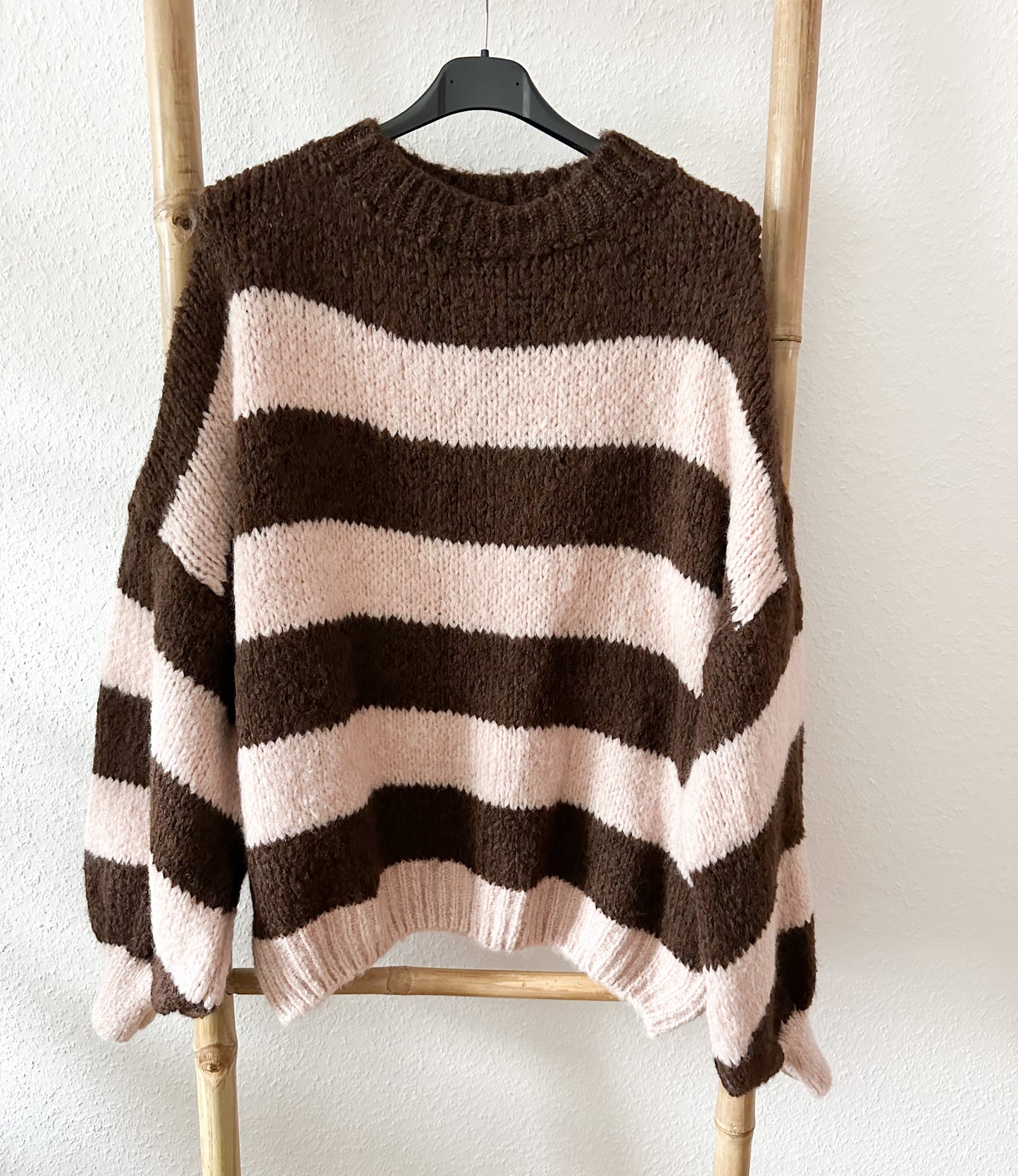 Strickpullover Lola Streifi in 2 Farben super weich und kuschelig
