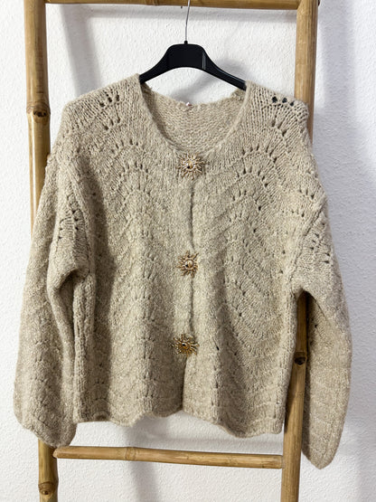 Strickjacke Sonne 4 Farben