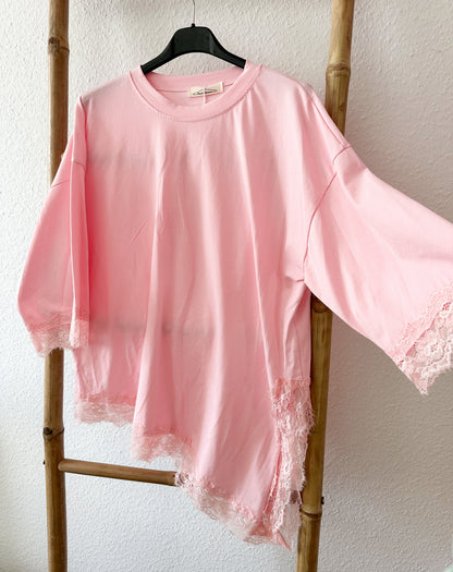 T-Shirt Spitze in 3 Farben