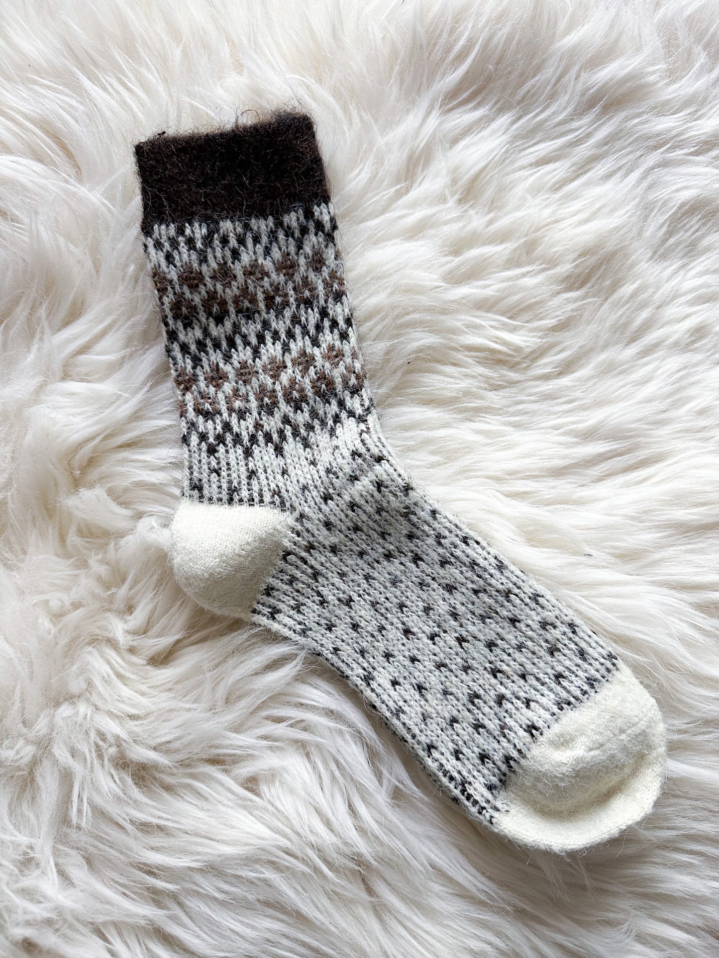 Socken Alpaca-Wool 30% Ultra Soft Warm in 4 Farben