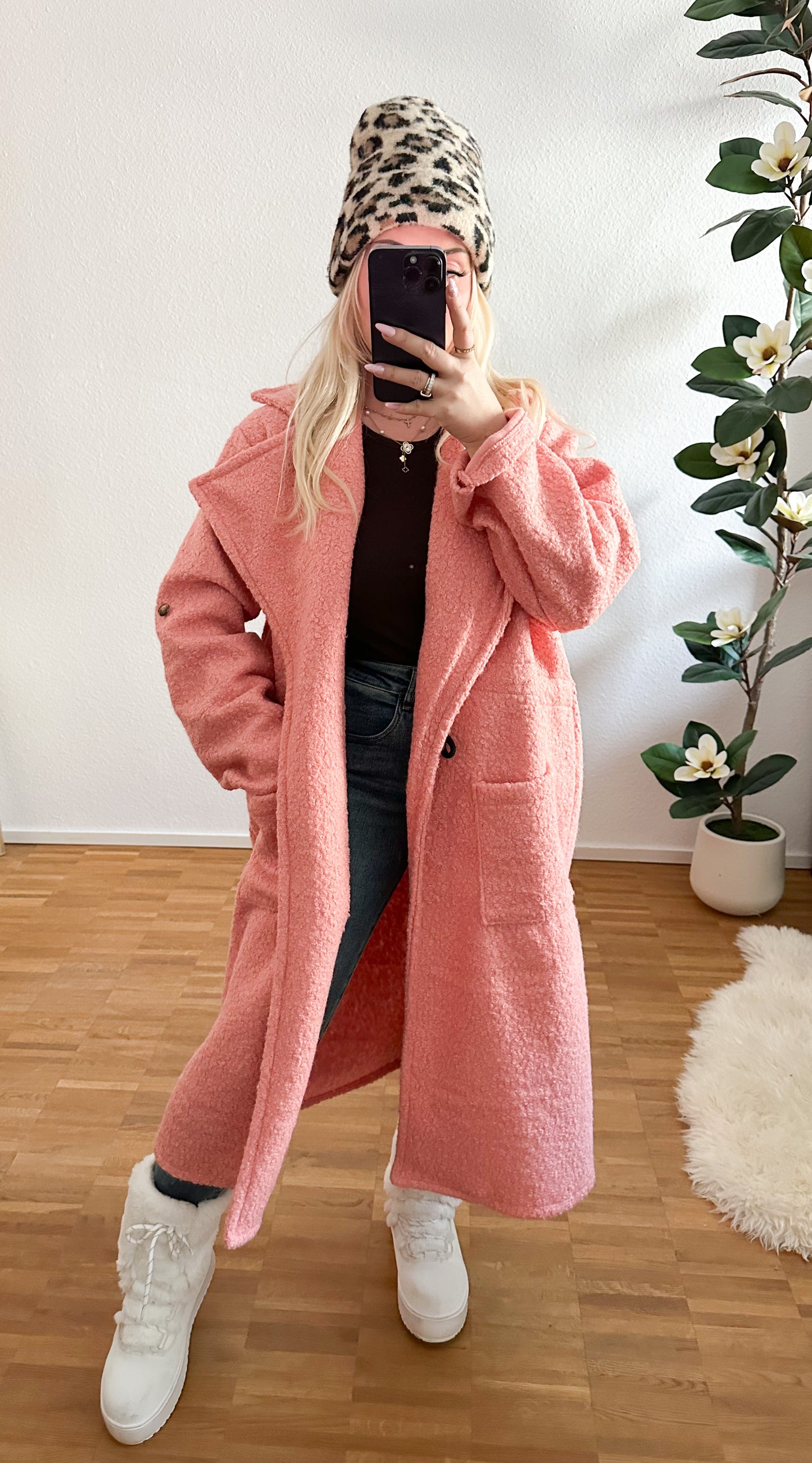 Jacke Teddy soft mit Tunnelzug in 5 Farben