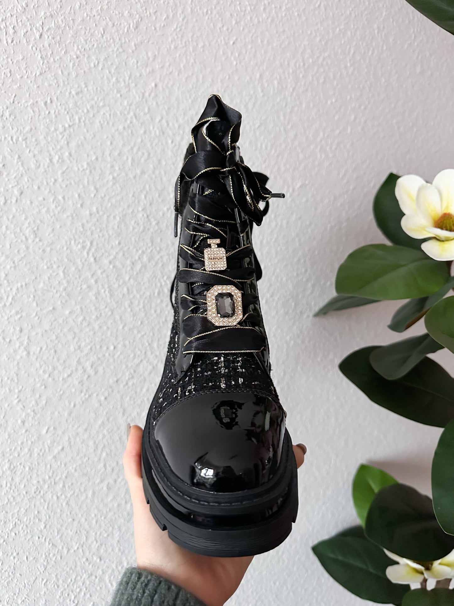 Winter-Boot Bling Rose Luxe