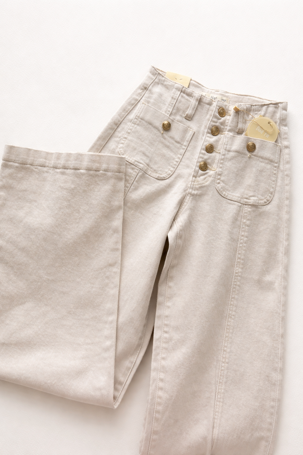 Jeanshose Dad Fit 100cm Länge