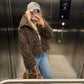 Teddy Jacke 2 Farben