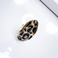 Ring mit Leo-Muster in 2 Farben S.Steel 14k Gold