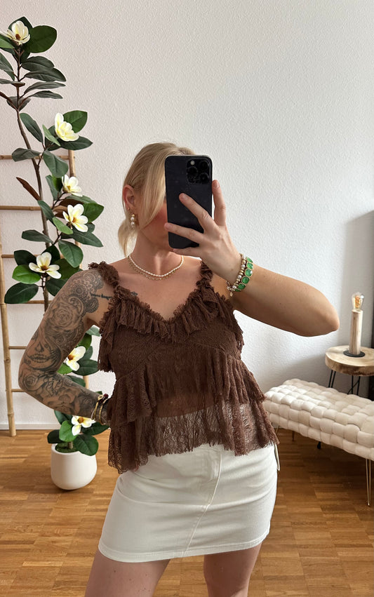 Top Emely Spitze in 3 Farben