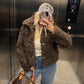 Teddy Jacke 2 Farben