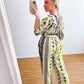 Jumpsuit Boho Neon Gelb