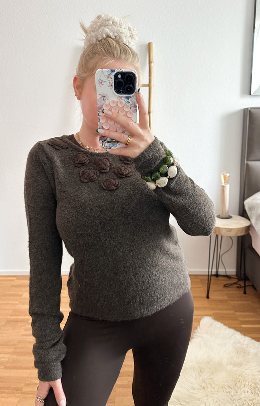 Pullover Basic Rose in 3 Farben