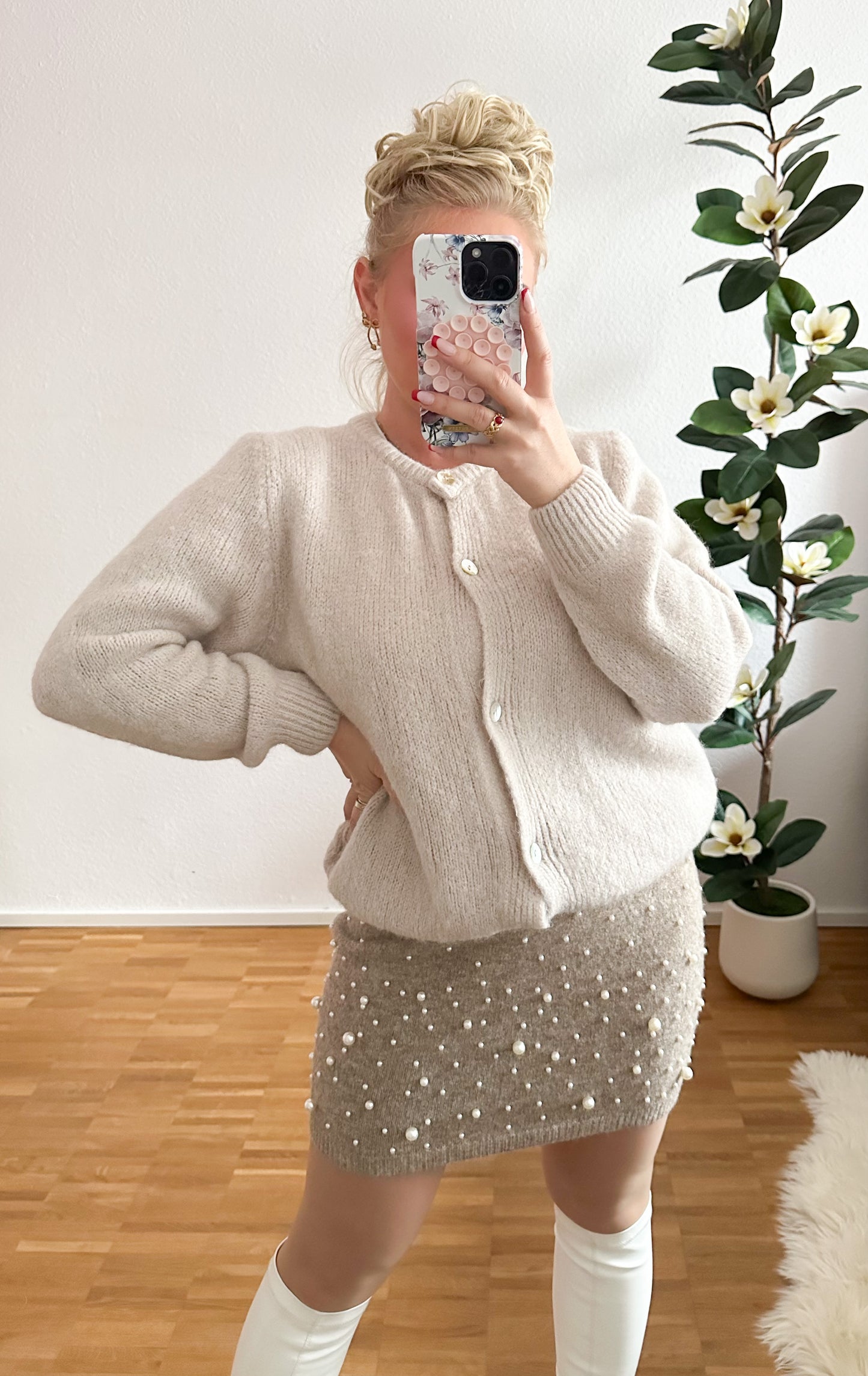 Strickjacke Alpaca super weich in 8 Farben