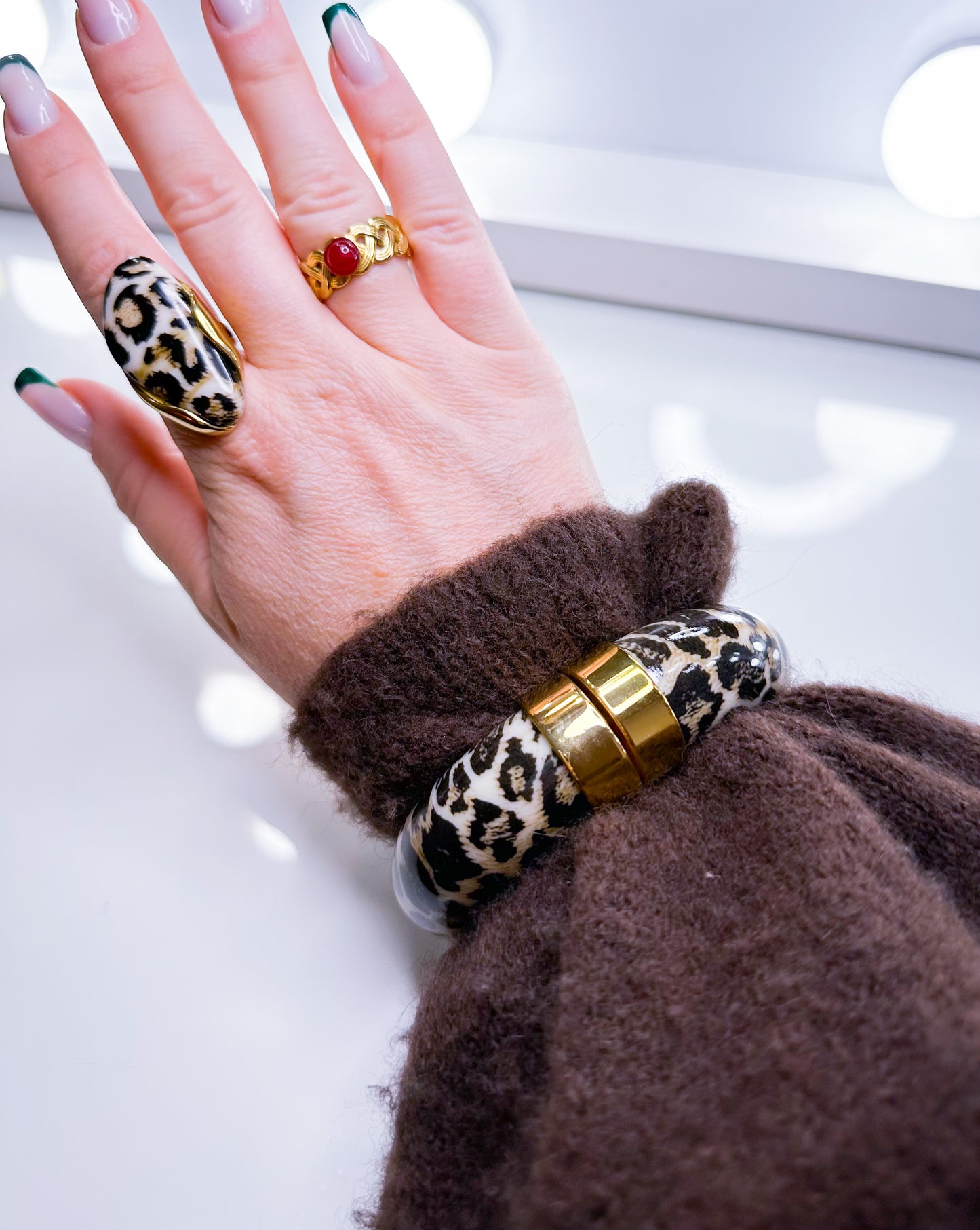 Armreif Luxy in 4 Farben S.Steel