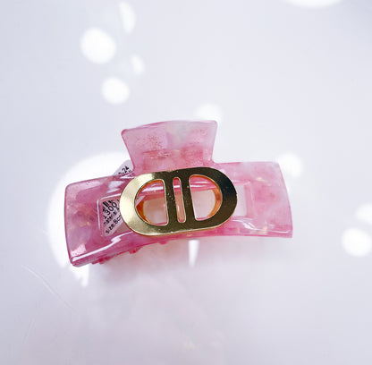 Haarklammer DD Marmor 8cm