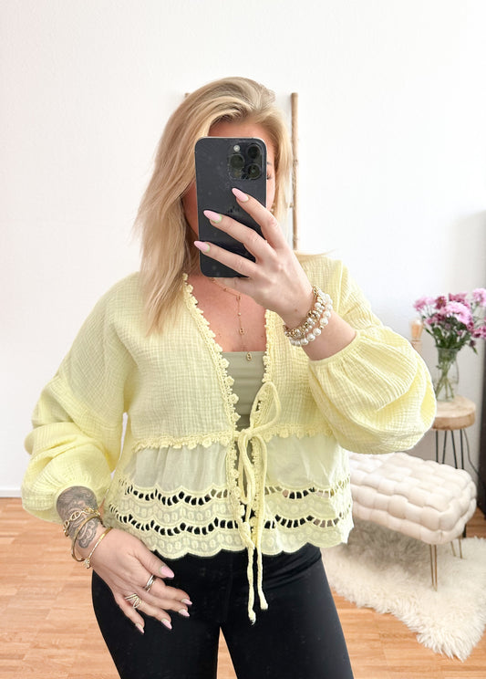 Bluse Musselin Summer in 5 Farben