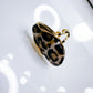 Ring mit Leo-Muster in 2 Farben S.Steel 14k Gold