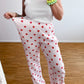 Musselin Hose Blume