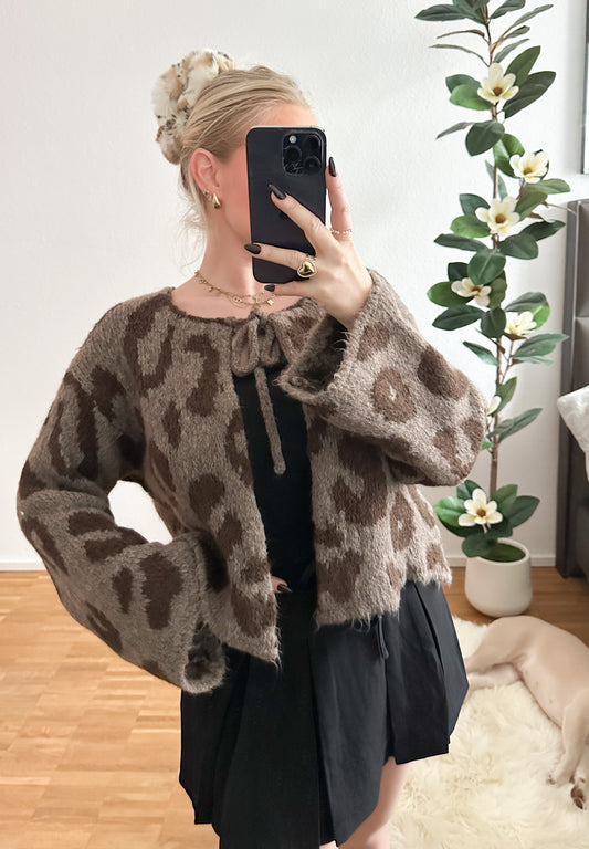 Strickpullover Schleife Leo super weich