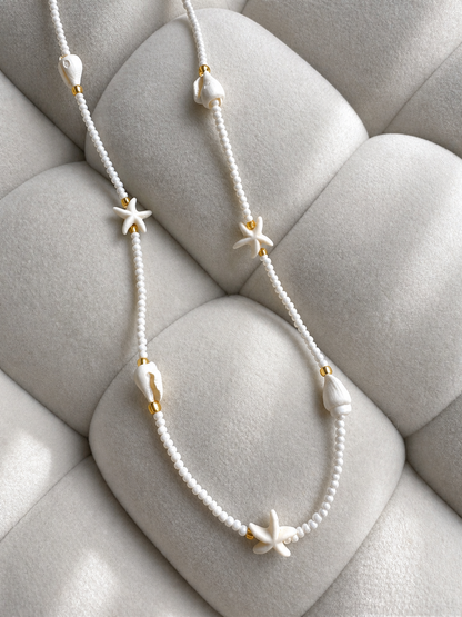 Halskette Muschel Handmade
