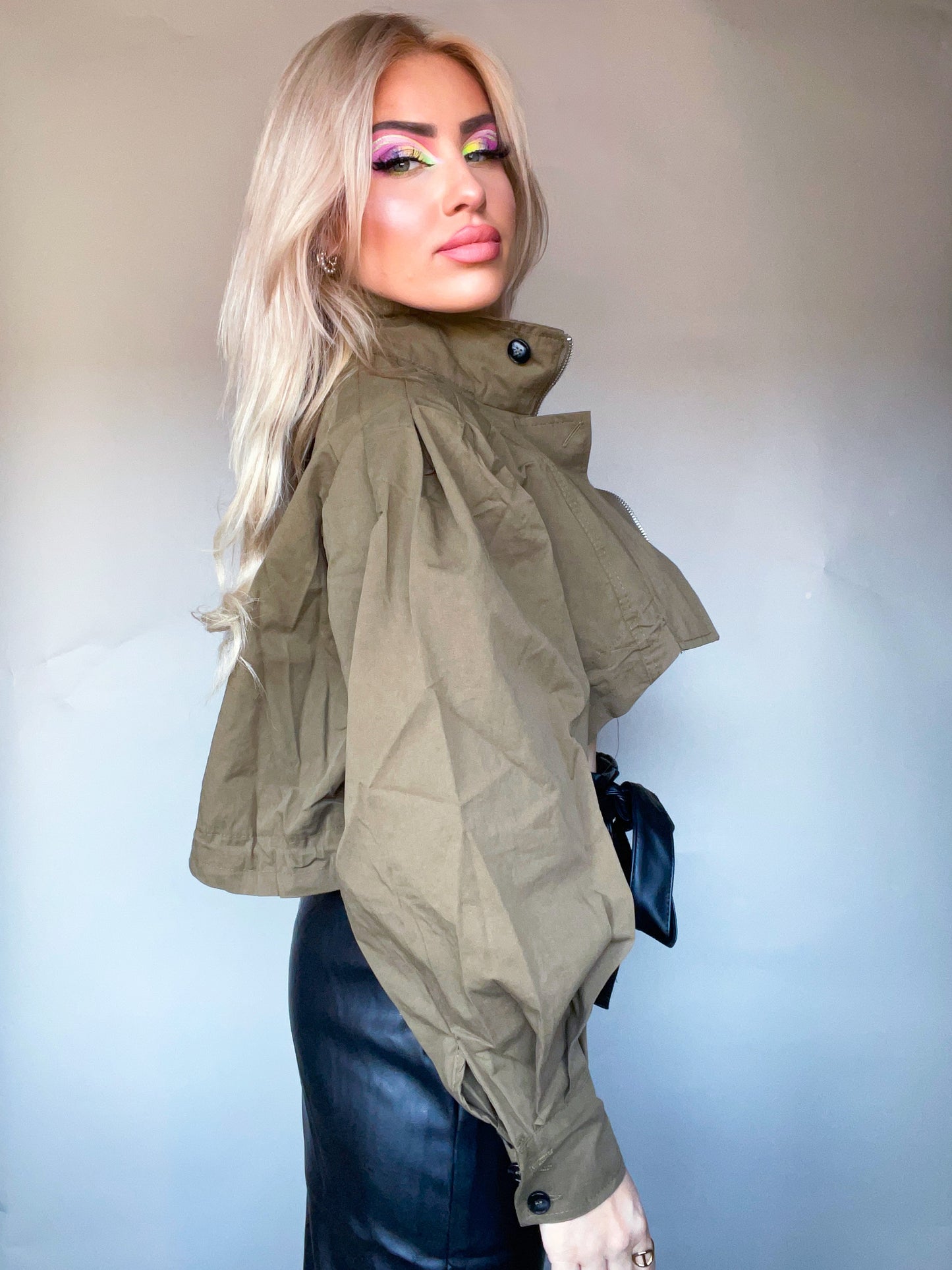 Jacke Bomber Olive