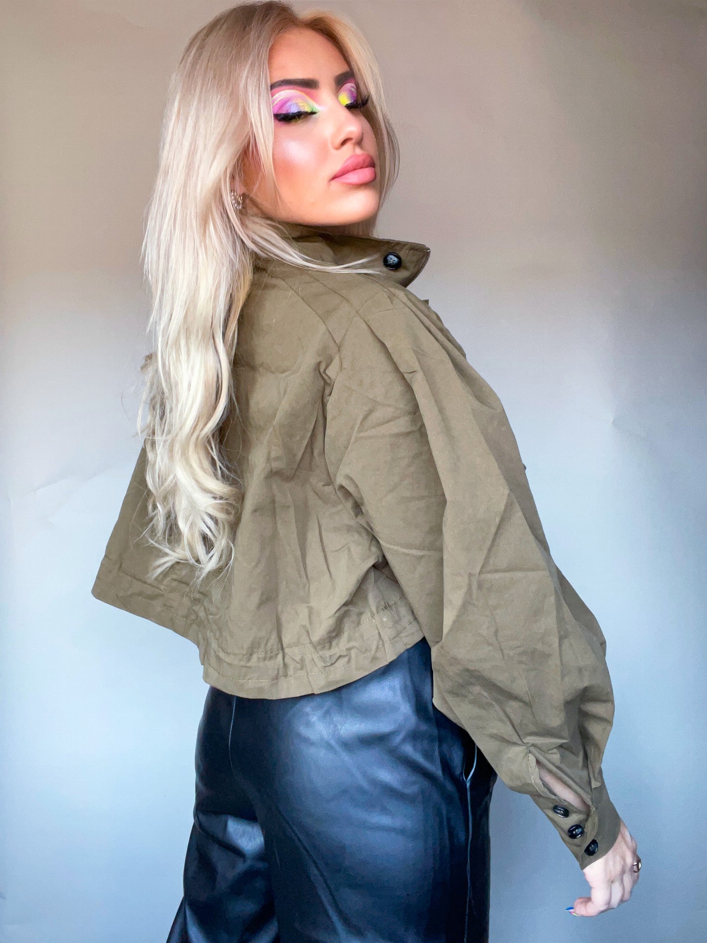 Jacke Bomber Olive