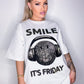 T-Shirt Smiley Disco